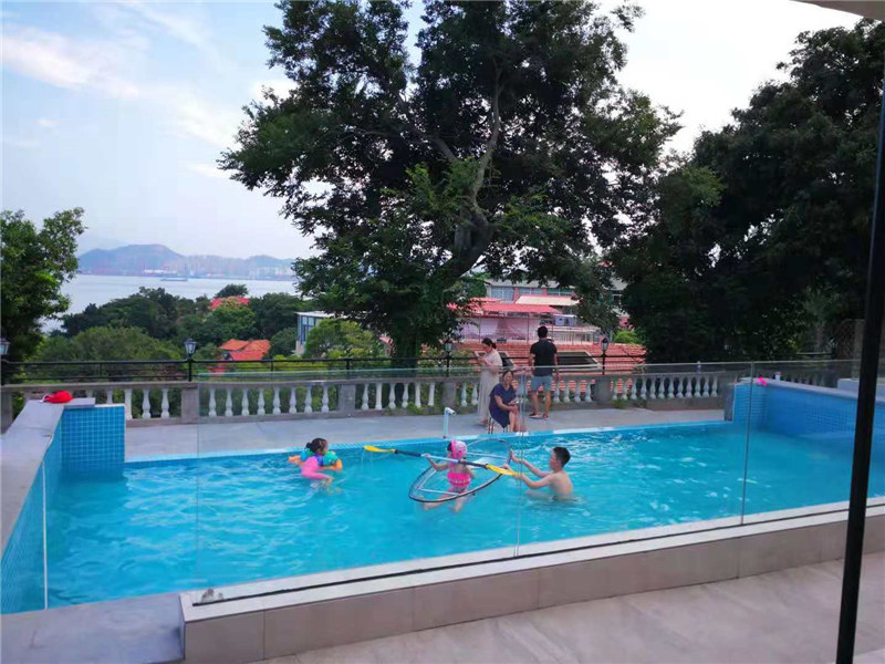 Grubości 100 mm 150 mm Luksusowy basen ze szkła akrylowego plexi dla dużych basenów
