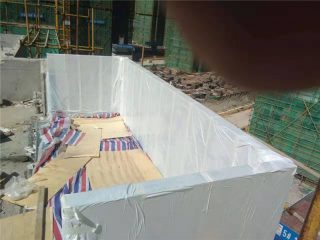 90 mm niestandardowy basen akrylowy